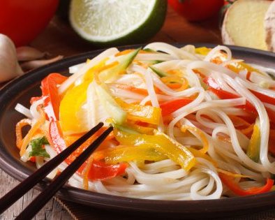 Как и сколько варить рисовую лапшу