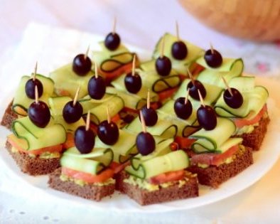 15 оригинальных рецептов канапе