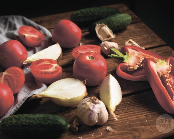 Как приготовить гаспачо без рецепта