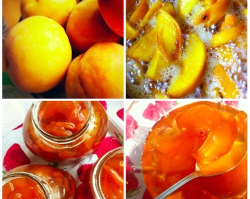 Варенье из персиков: быстрый рецепт
