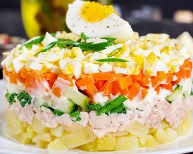 15 вкусных салатов из печени трески