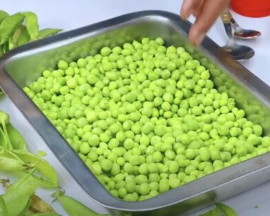 Как заморозить зелёный горошек на зиму